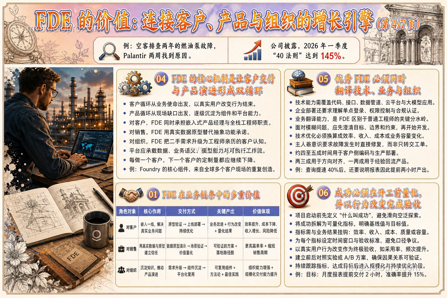 Sol 版第 4 页：连接客户、产品与组织的双循环