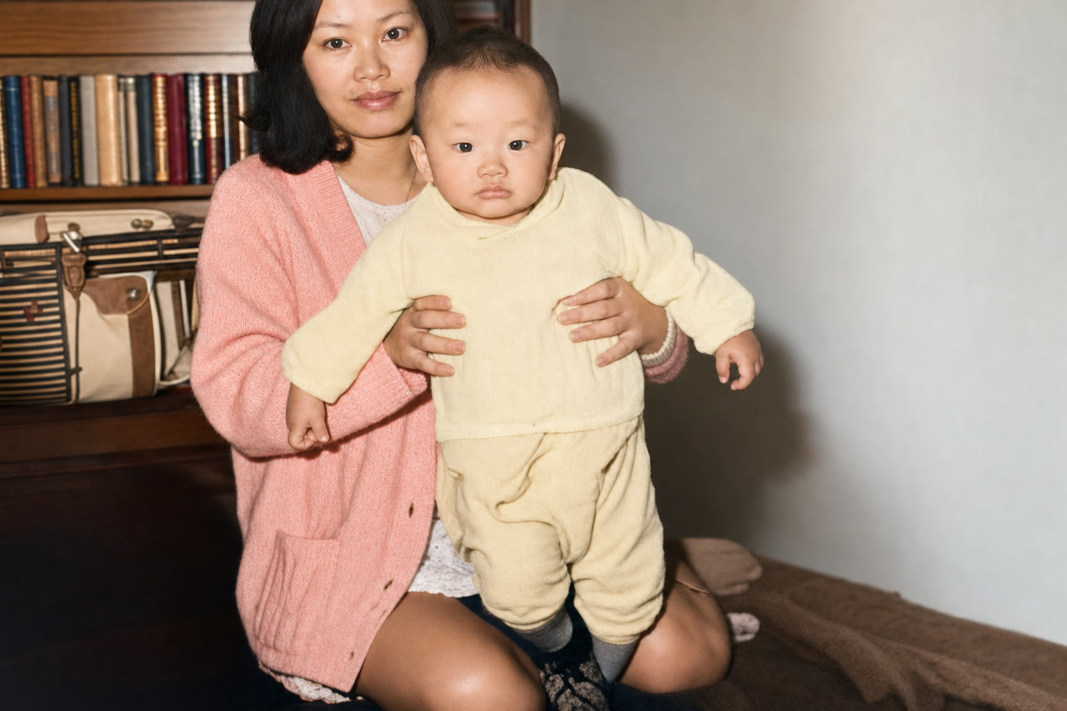 颜色更鲜活自然的老照片修复上色结果
